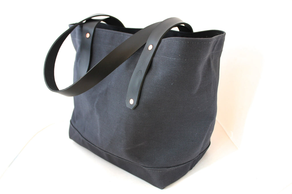 Tote Bag Iconica Leather Black - Arsante® of Sweden